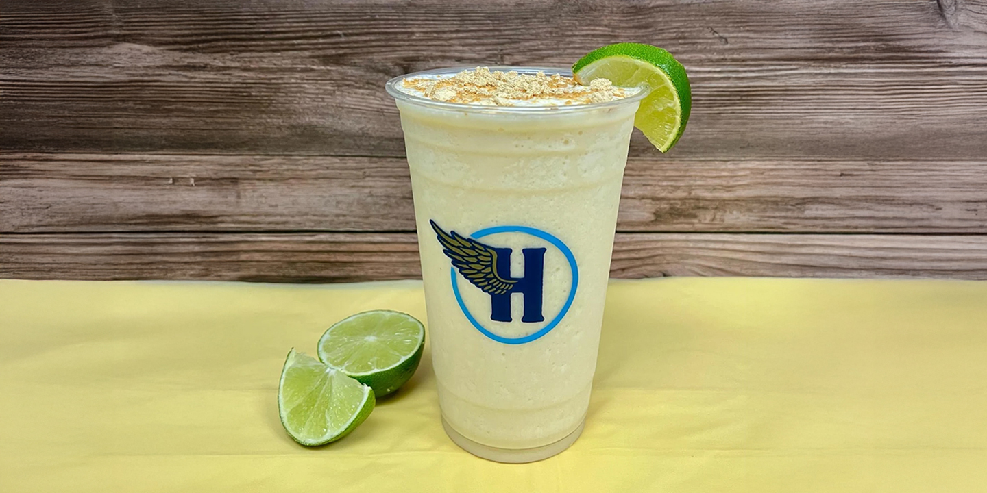 Healthy smoothie with fruit and greens